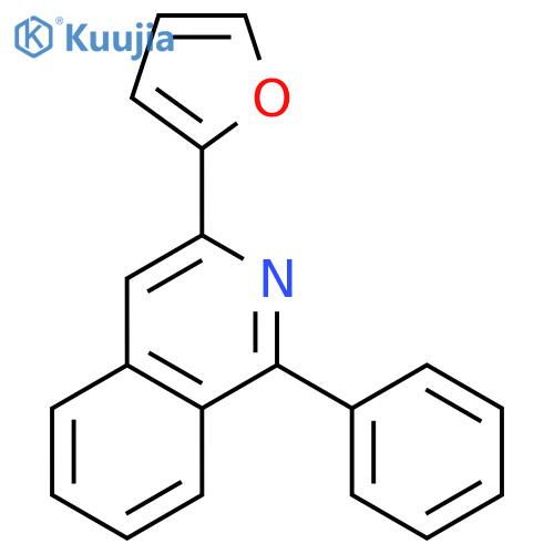 Isoquinoline, 3-(2-furanyl)-1-phenyl- structure