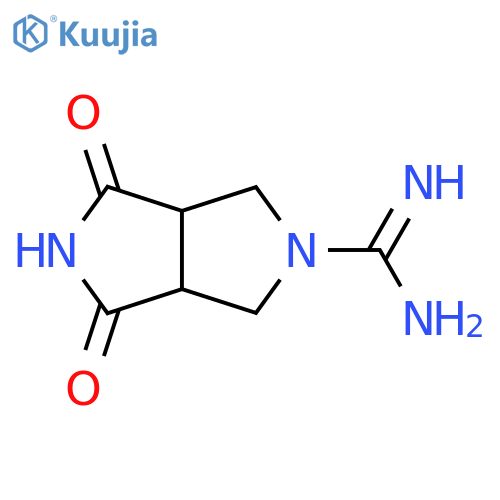 4,6-dioxohexahydropyrrolo[3,4-c]pyrrole-2(1H)-carboximidamide structure