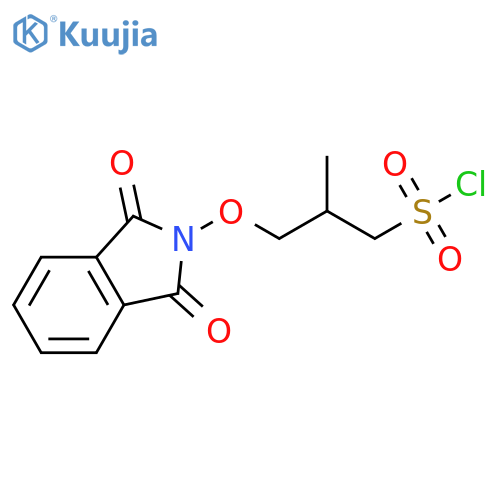 1-Propanesulfonyl chloride, 3-[(1,3-dihydro-1,3-dioxo-2H-isoindol-2-yl)oxy]-2-methyl- structure