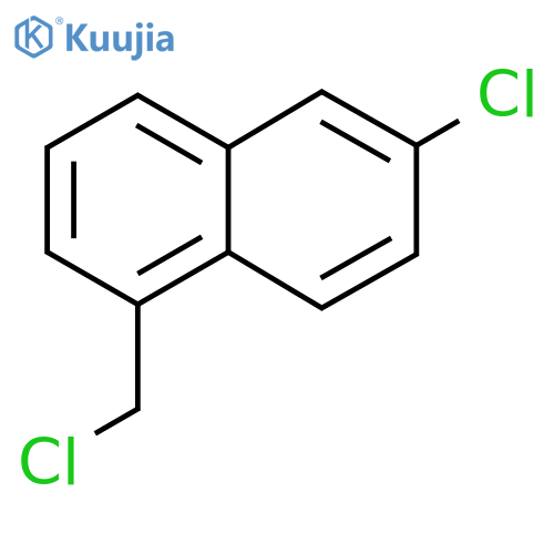 6-Chloro-1-chloromethyl-naphthalene structure