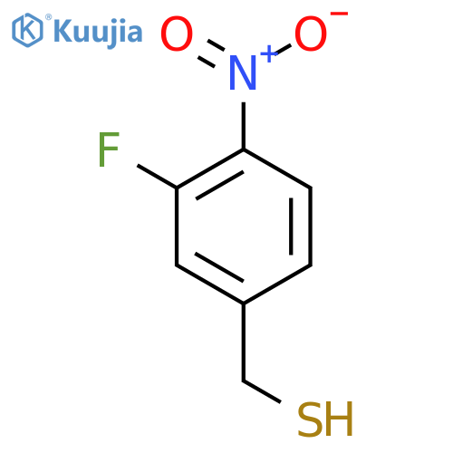 (3-Fluoro-4-nitrophenyl)methanethiol structure