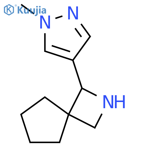 2-Azaspiro[3.4]octane, 1-(1-methyl-1H-pyrazol-4-yl)- structure