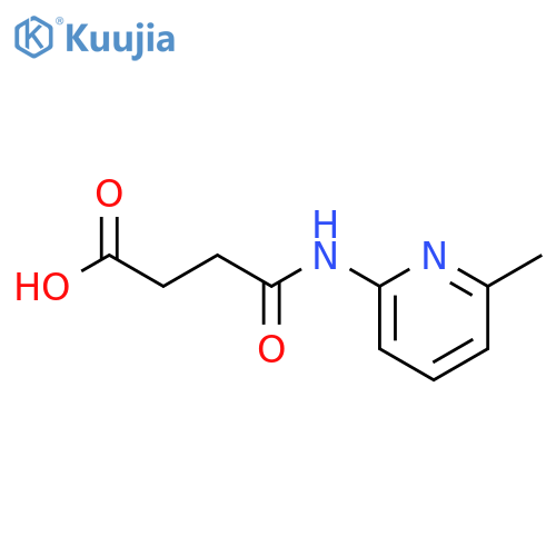 4-((6-Methylpyridin-2-yl)amino)-4-oxobutanoic acid structure