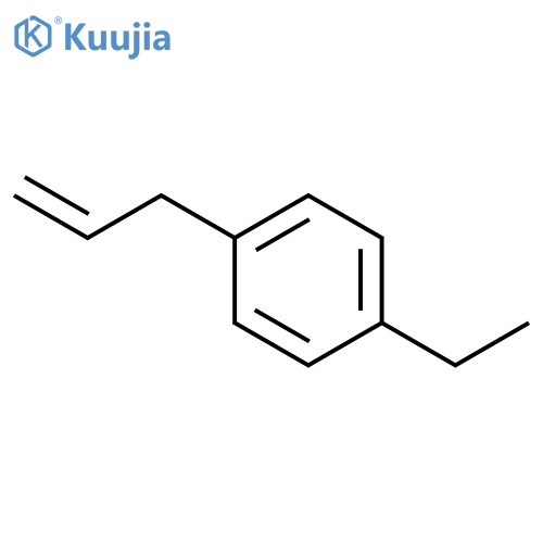 3-(4-Ethylphenyl)-1-propene structure
