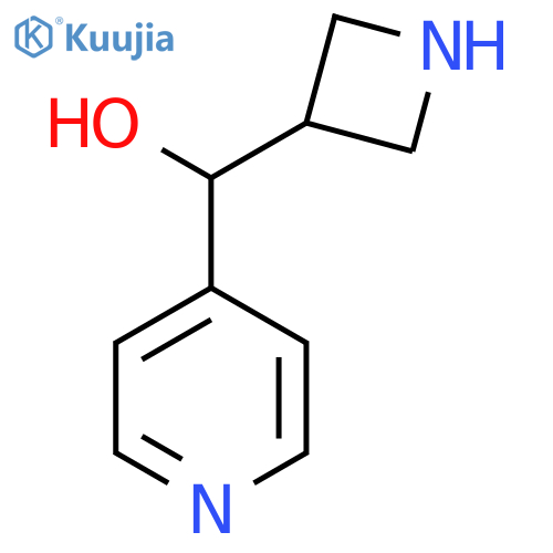 (azetidin-3-yl)(pyridin-4-yl)methanol structure