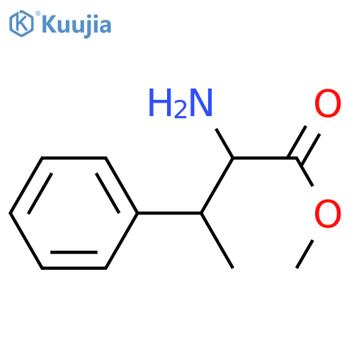 2-Amino-3-phenyl-butyric acid methyl ester structure