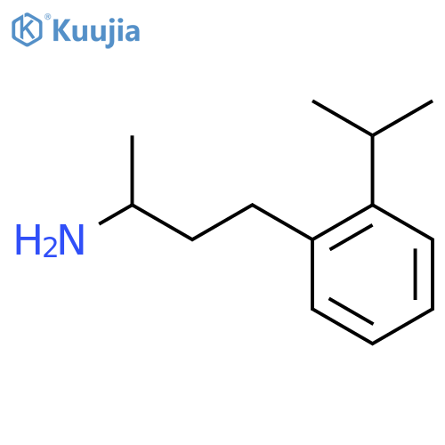 4-[2-(Propan-2-yl)phenyl]butan-2-amine structure