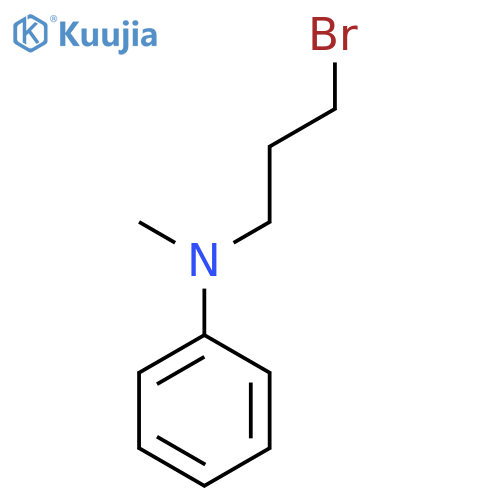 N-(3-bromopropyl)-N-methylaniline structure