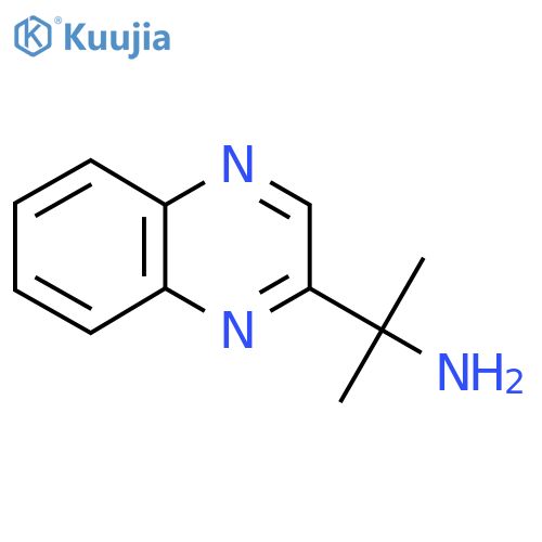 2-(Quinoxalin-2-yl)propan-2-amine structure