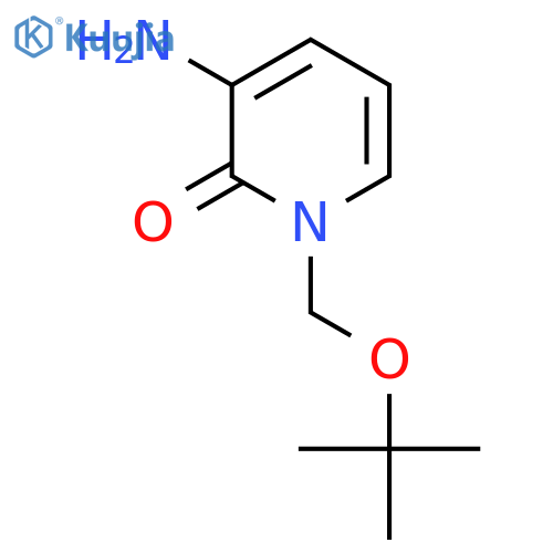 3-Amino-1-[(tert-butoxy)methyl]-1,2-dihydropyridin-2-one structure