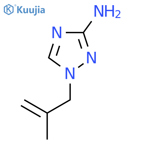 1-(2-Methylprop-2-en-1-yl)-1H-1,2,4-triazol-3-amine structure