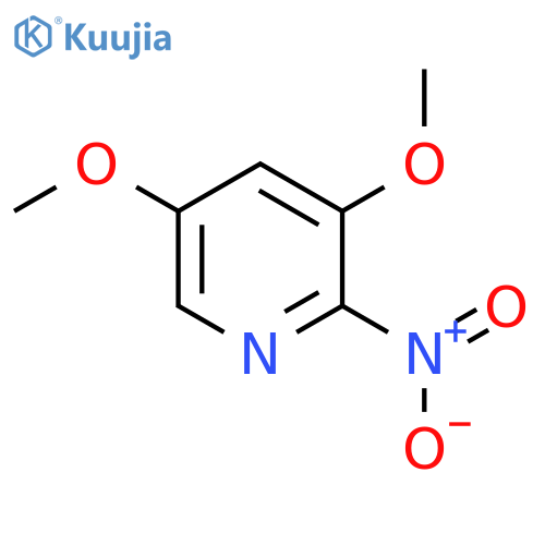 3,5-Dimethoxy-2-nitropyridine structure