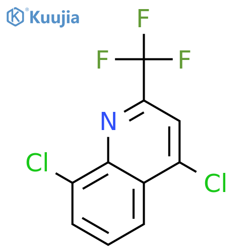 4,8-Dichloro-2-(trifluoromethyl)quinoline structure