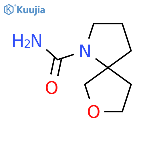 7-Oxa-1-azaspiro[4.4]nonane-1-carboxamide structure