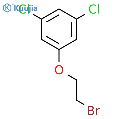 1-(2-bromoethoxy)-3,5-dichlorobenzene structure