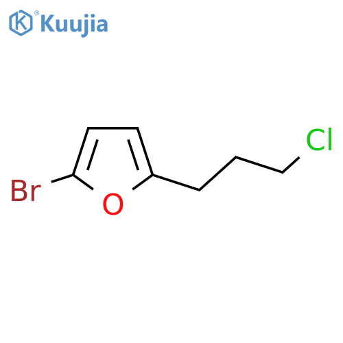 2-Bromo-5-(3-chloropropyl)furan structure