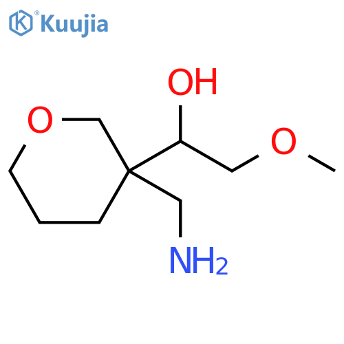 2H-Pyran-3-methanol, 3-(aminomethyl)tetrahydro-α-(methoxymethyl)- structure