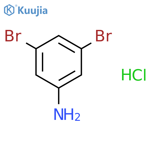 3,5-Dibromoaniline hydrochloride structure