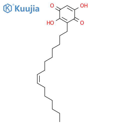 2,5-Cyclohexadiene-1,4-dione, 2,5-dihydroxy-3-(8Z)-8-pentadecenyl- structure