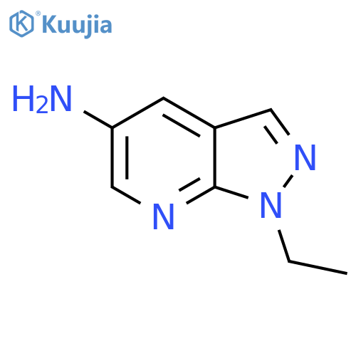 1-Ethyl-1H-pyrazolo[3,4-b]pyridin-5-amine structure