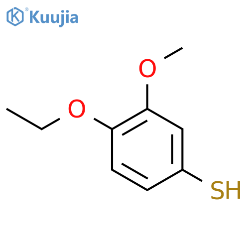 4-ethoxy-3-methoxybenzene-1-thiol structure
