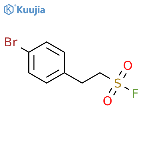 2-(4-bromophenyl)ethane-1-sulfonyl fluoride structure