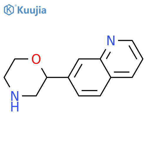 7-(morpholin-2-yl)quinoline structure