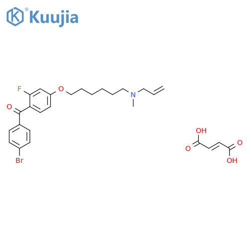Ro 48-8071 fumarate structure