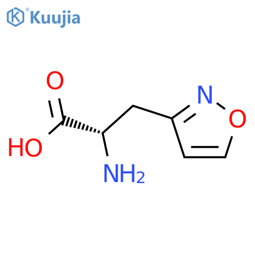 3-Isoxazolepropanoicacid, a-amino-, (aS)- structure
