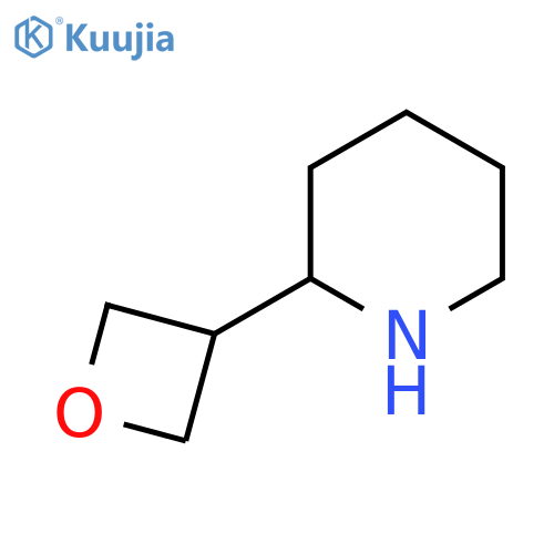 2-(Oxetan-3-yl)piperidine structure