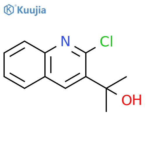 2-(2-Chloroquinolin-3-yl)propan-2-ol structure