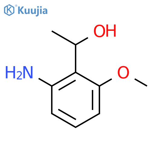 1-(2-Amino-6-methoxyphenyl)ethan-1-ol structure