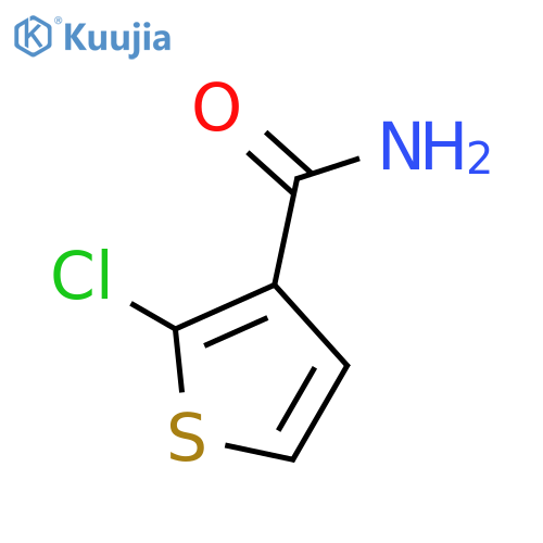 2-Chlorothiophene-3-carboxamide structure