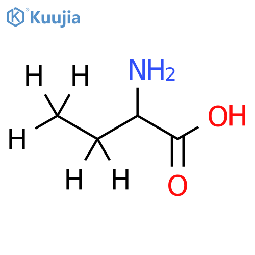 DL-2-aminobutyric Acid-D5 structure