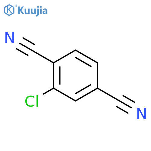 2-chlorobenzene-1,4-dicarbonitrile structure