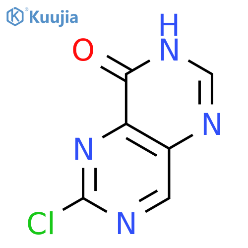 2-chloro-7H-pyrimido[5,4-d]pyrimidin-8-one structure