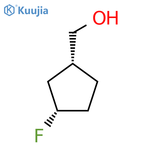 [cis-3-fluorocyclopentyl]methanol structure