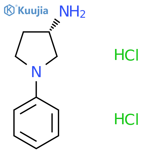 (3S)-1-Phenylpyrrolidin-3-amine dihydrochloride structure