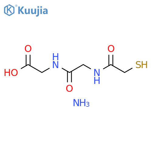 2-2-(2-sulfanylacetamido)acetamidoacetic acid amine structure