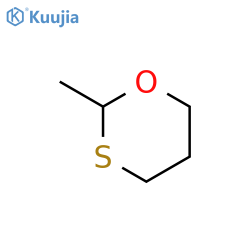 1,3-Oxathiane, 2-methyl- structure