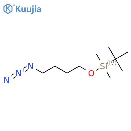 (4-Azidobutoxy)-tert-butyldimethylsilane structure