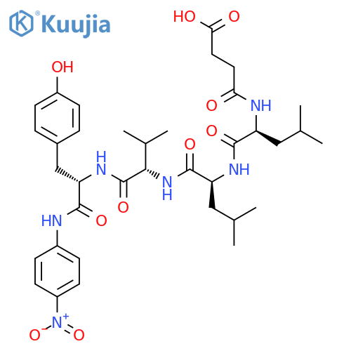 Suc-Leu-Leu-Val-Tyr-pNA structure