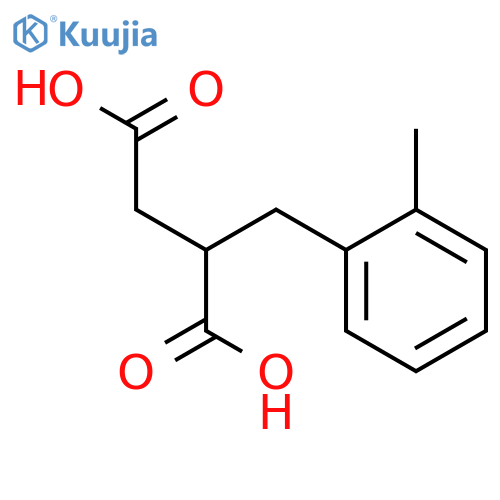 2-Methylbenzylsuccinic Acid structure
