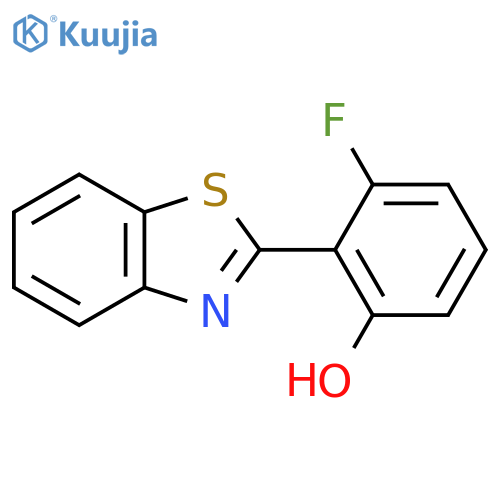 2-(Benzo[d]thiazol-2-yl)-3-fluorophenol structure