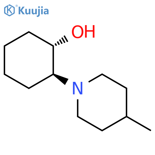 (1S,2S)-2-(4-methylpiperidin-1-yl)cyclohexan-1-ol structure