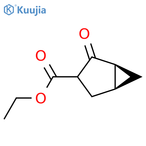 rac-ethyl (1R,5R)-2-oxobicyclo3.1.0hexane-3-carboxylate structure