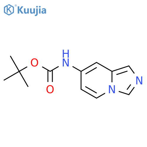 tert-butyl N-{imidazo[1,5-a]pyridin-7-yl}carbamate structure