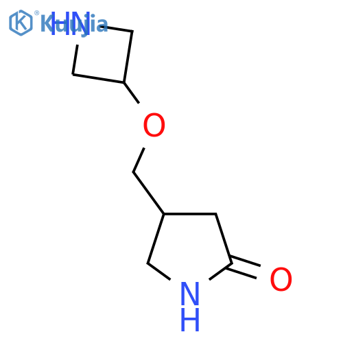 4-(azetidin-3-yloxy)methylpyrrolidin-2-one structure