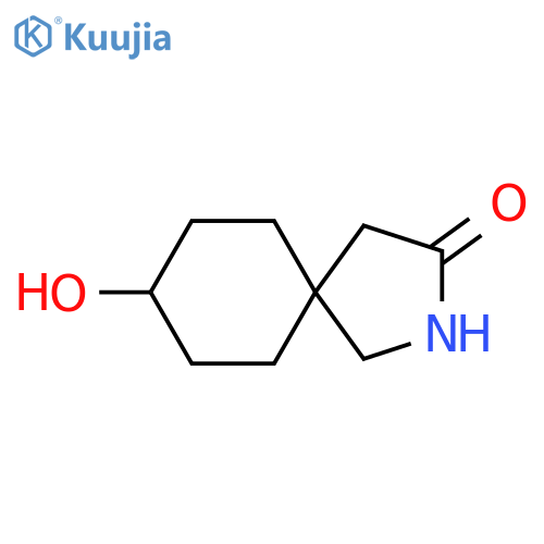 8-Hydroxy-2-azaspiro[4.5]decan-3-one structure