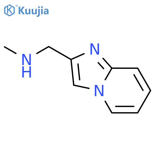 1-(Imidazo1,2-apyridin-2-yl)-N-methylmethanamine structure